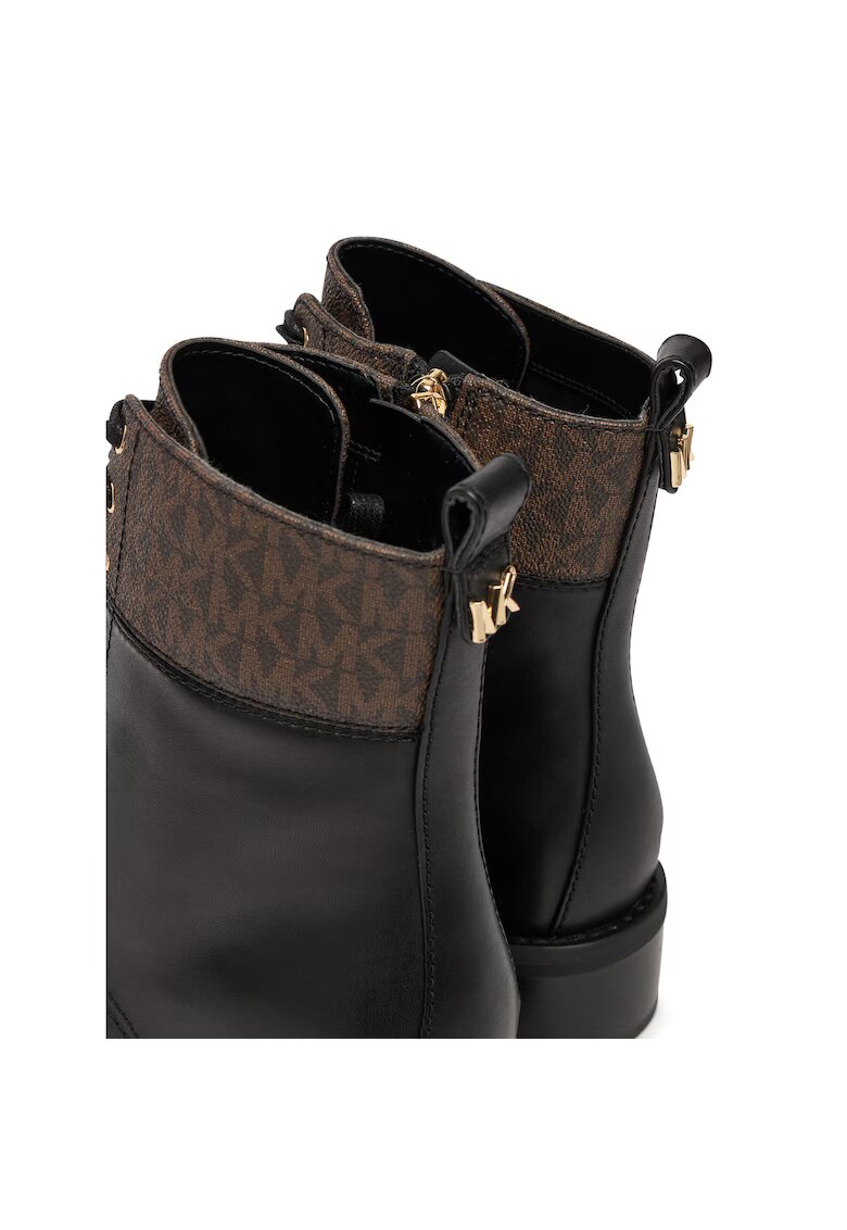 MICHAEL Michael Kors Ghete dama - piele naturala - maro/negru