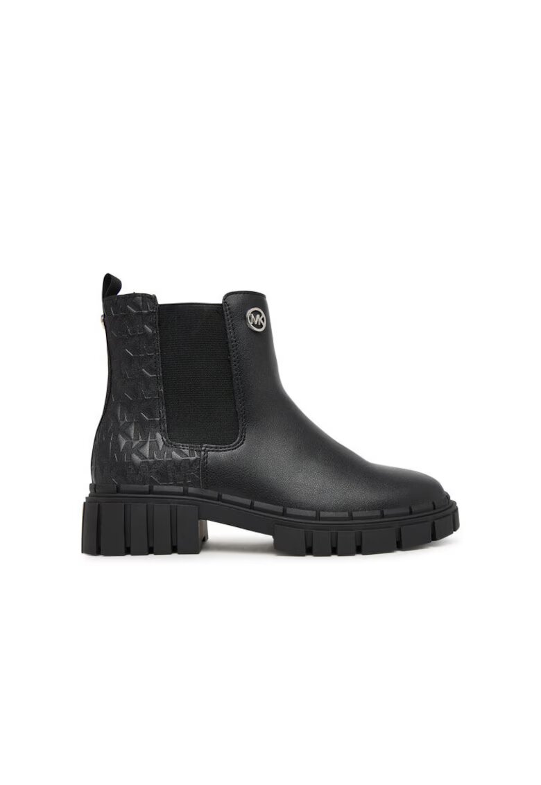 MICHAEL Michael Kors Ghete fete piele ecologica - negru