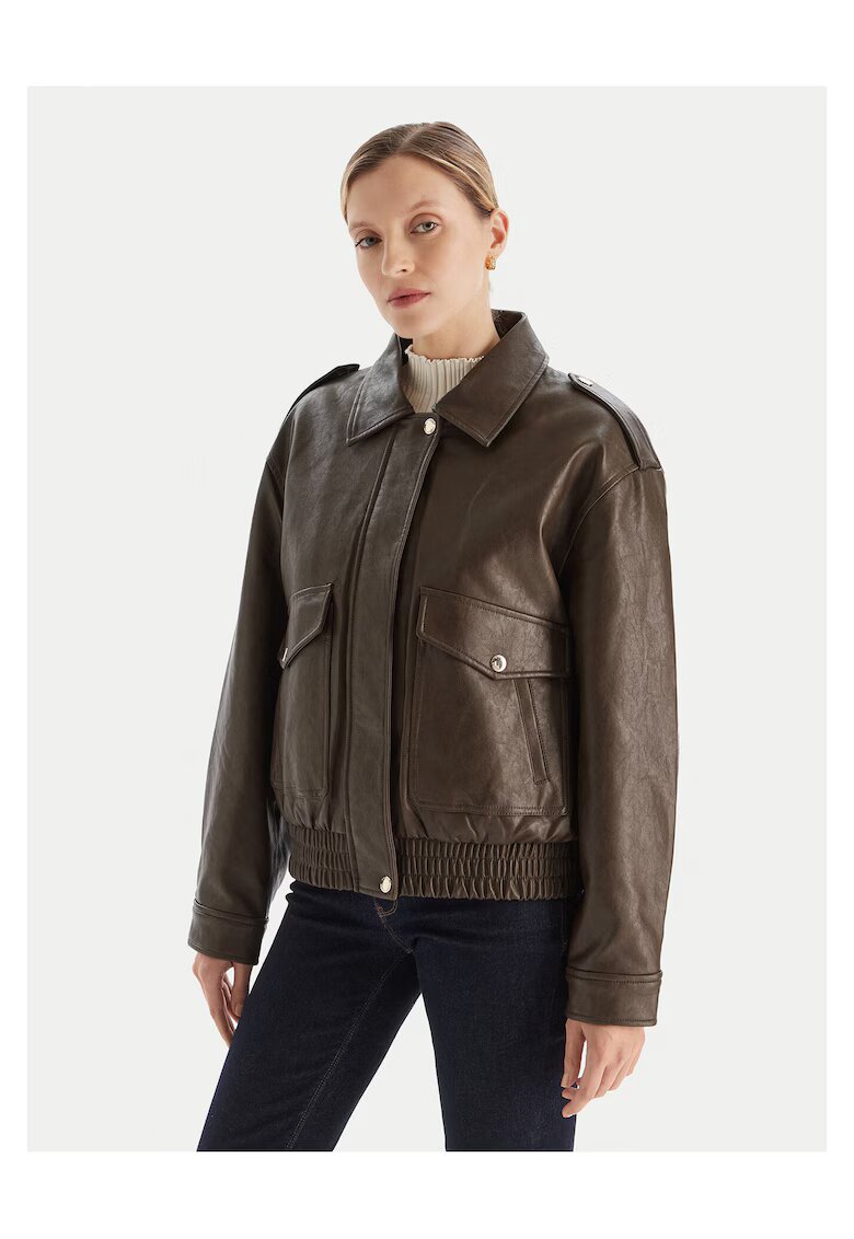 MICHAEL Michael Kors imitatie de piele femei maro - Maro
