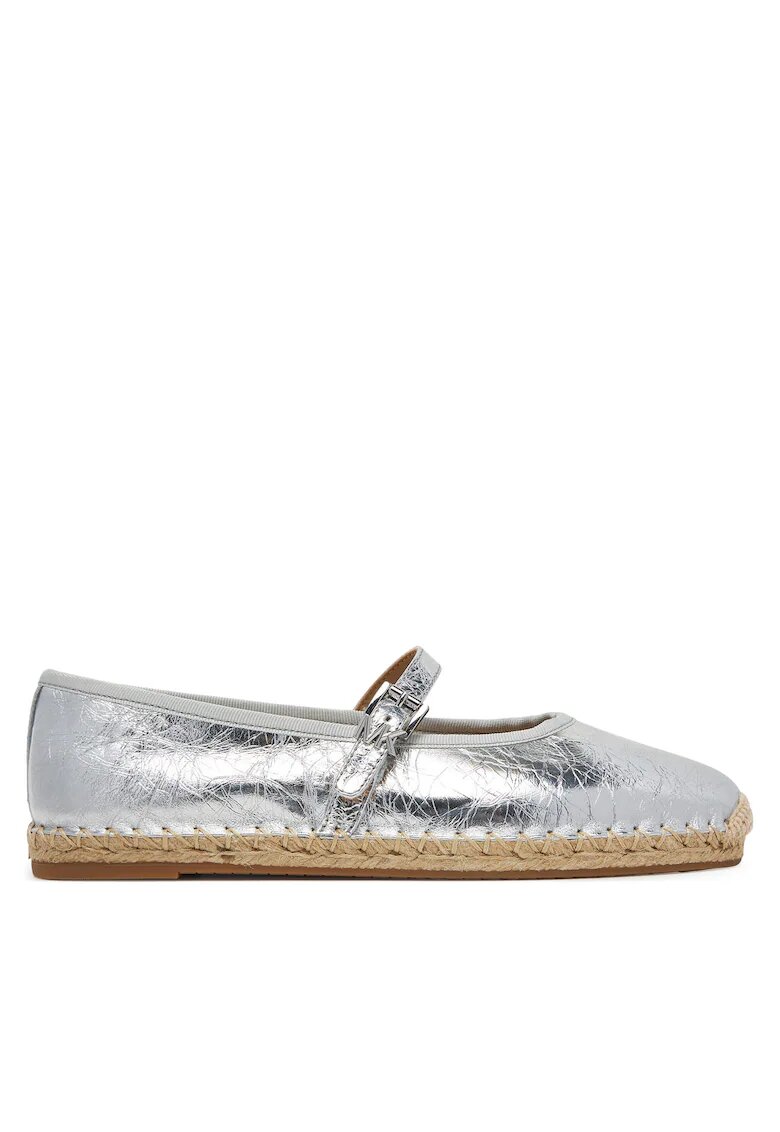 MICHAEL Michael Kors Mocasini dama - espadrile Silver 040 - piele naturala
