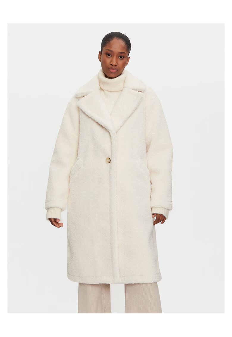 MICHAEL Michael Kors Palton dama ecru - palton elegant -