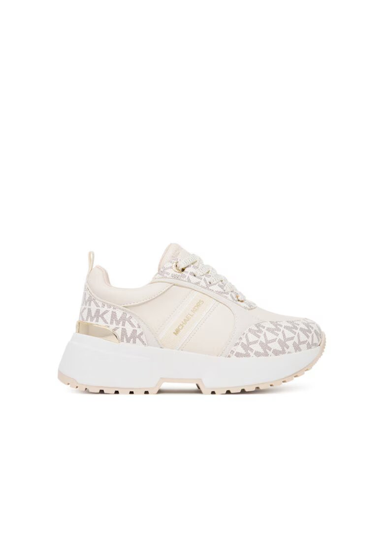 MICHAEL Michael Kors Pantofi copii - adidasi - piele ecologica - bej vanilie