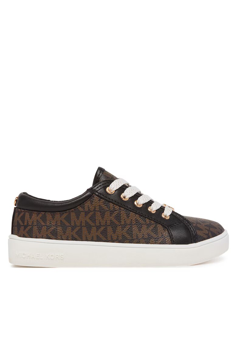 MICHAEL Michael Kors Pantofi sport copii - sneakers - maro - butternut - auriu - piele ecologica