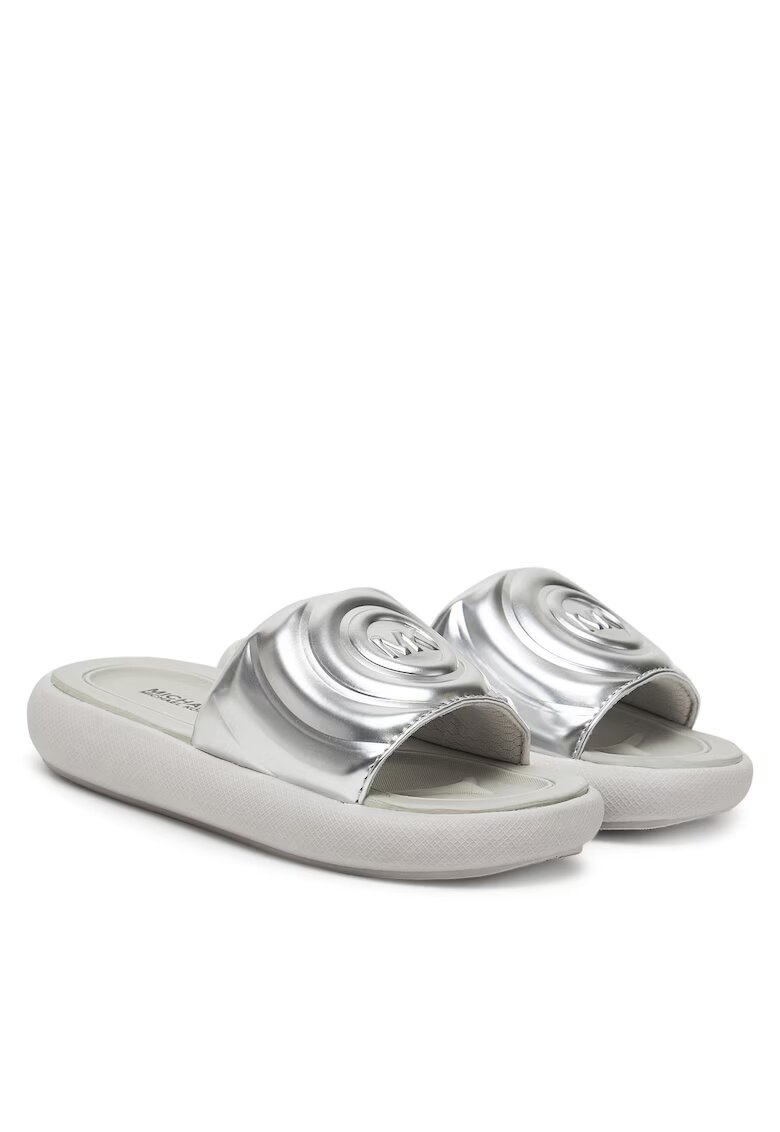 MICHAEL Michael Kors Papuci fete MK01421040 - Argintiu - Piele ecologica