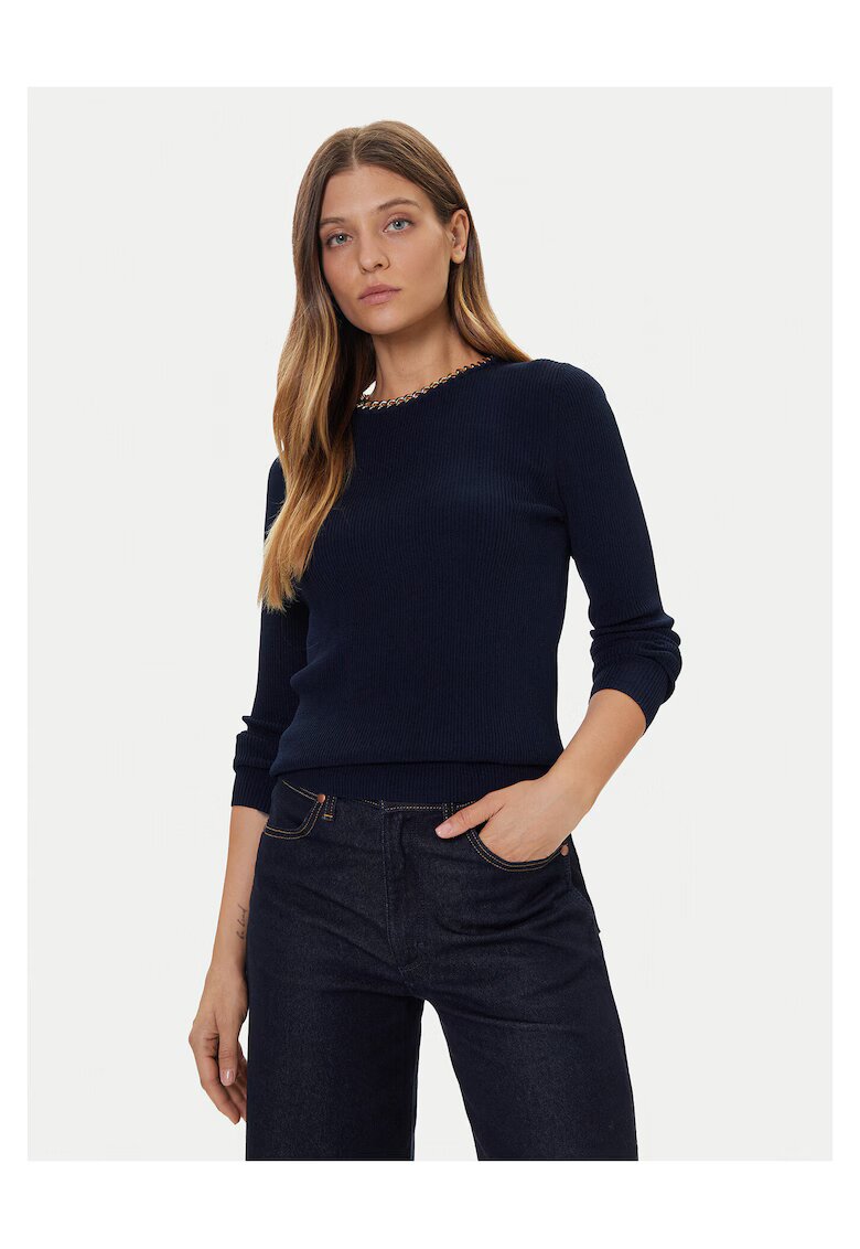 MICHAEL Michael Kors Pulover dama bleumarin - moale