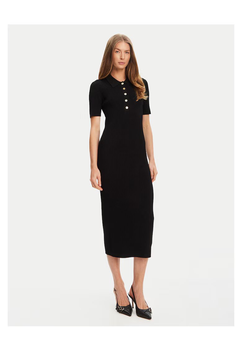 MICHAEL Michael Kors Rochie - tricotata - neagra