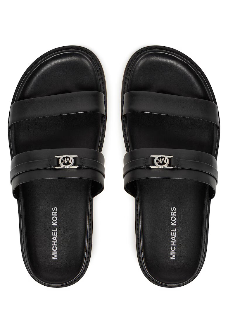 MICHAEL Michael Kors Slapi dama negru - piele naturala