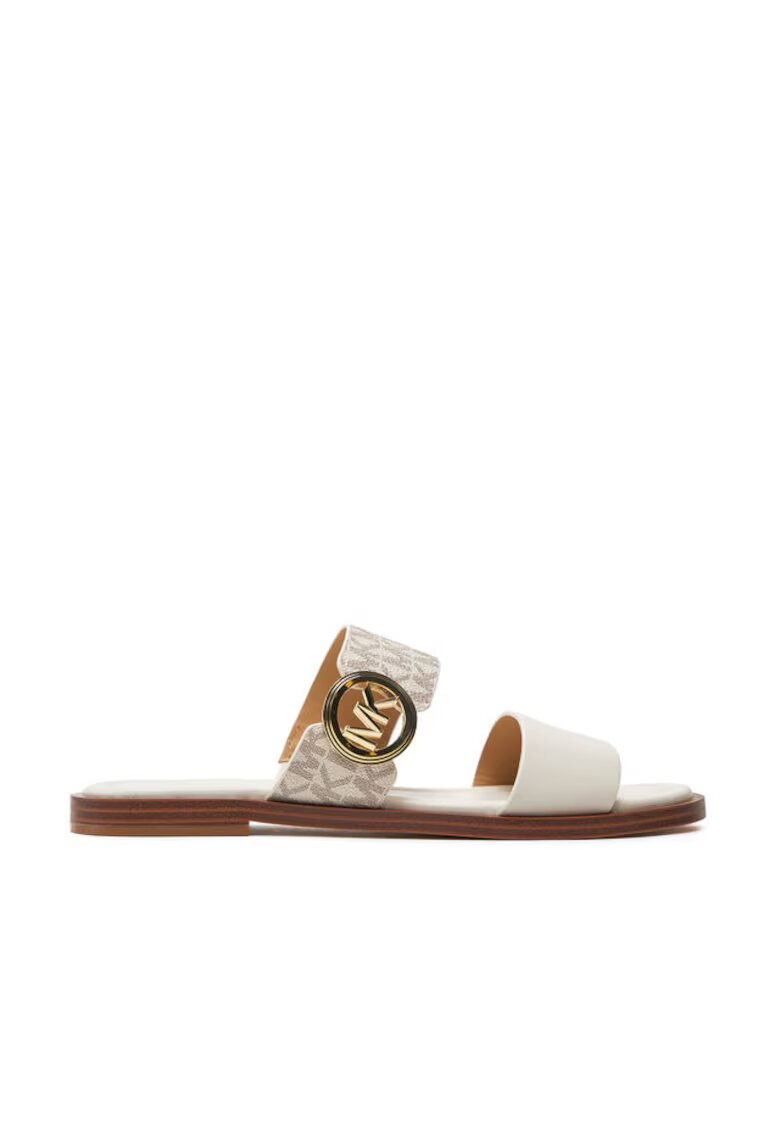 MICHAEL Michael Kors Slapi dama - piele naturala - culoare Vanilla - model Vera Sandal