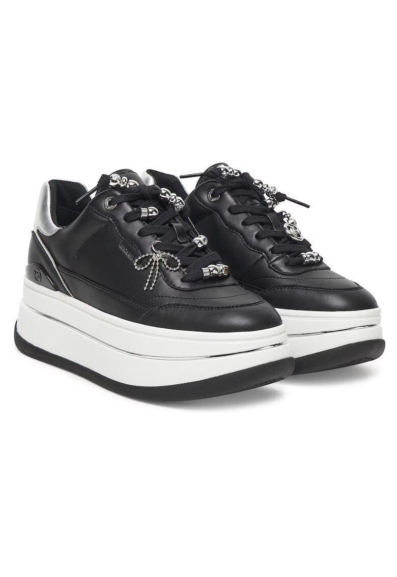 MICHAEL Michael Kors Tenisi dama - 43F5HYFS2L - piele naturala - negru