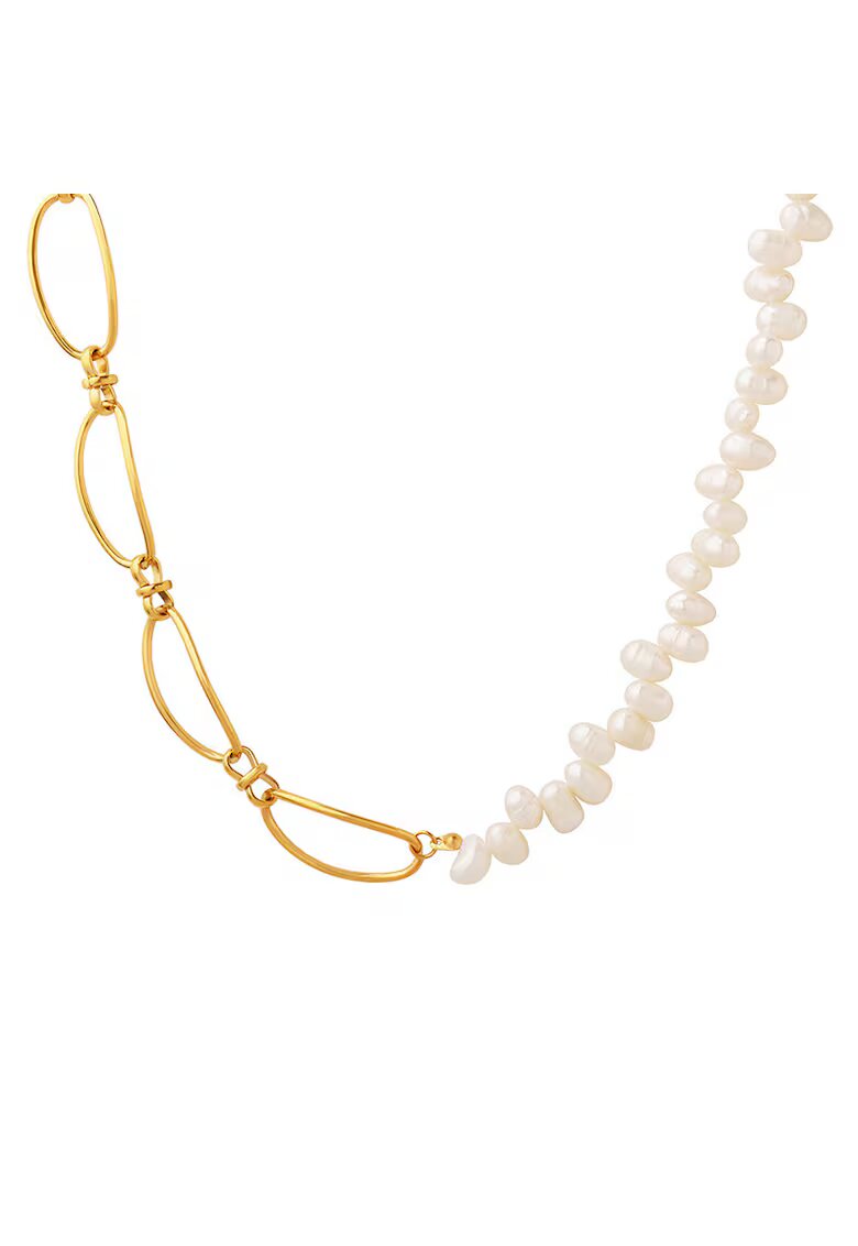 MIIRO Colier Diva Pearls Gold