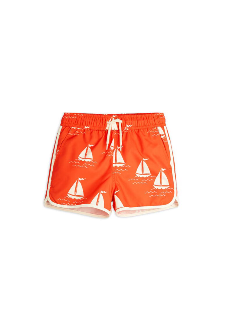 Mini Rodini Costum de baie copii - rosu