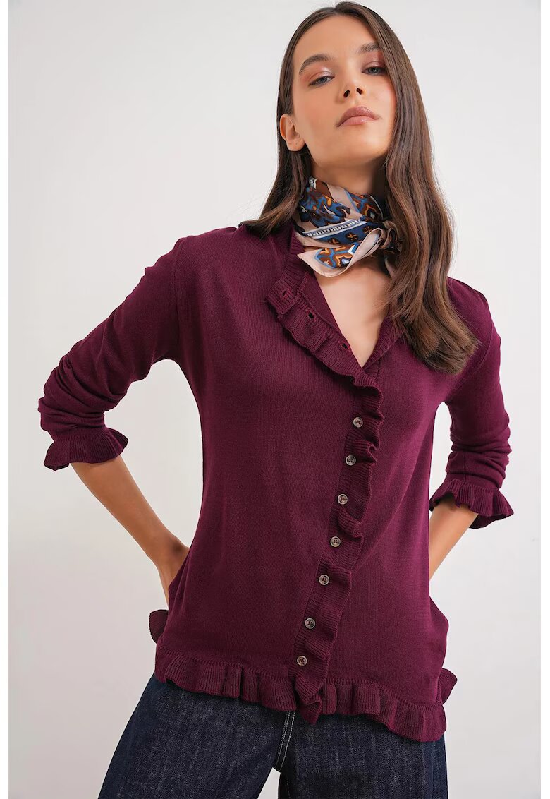 Mixray Cardigan dama visiniu - One Size