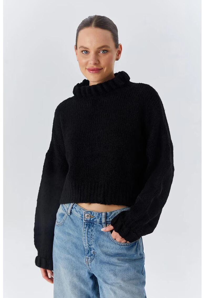 Mixray Pulover dama - Scurt - Tricot -
