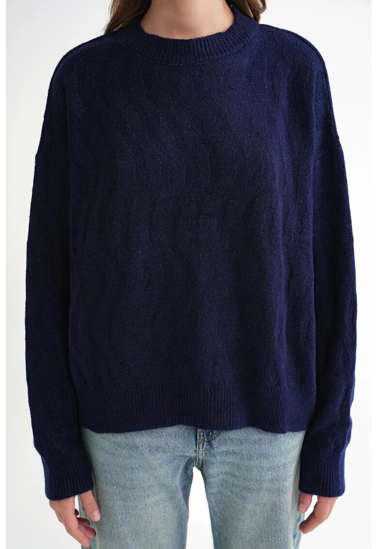 Mixray Pulover dama - Tricot - Albastru marin -