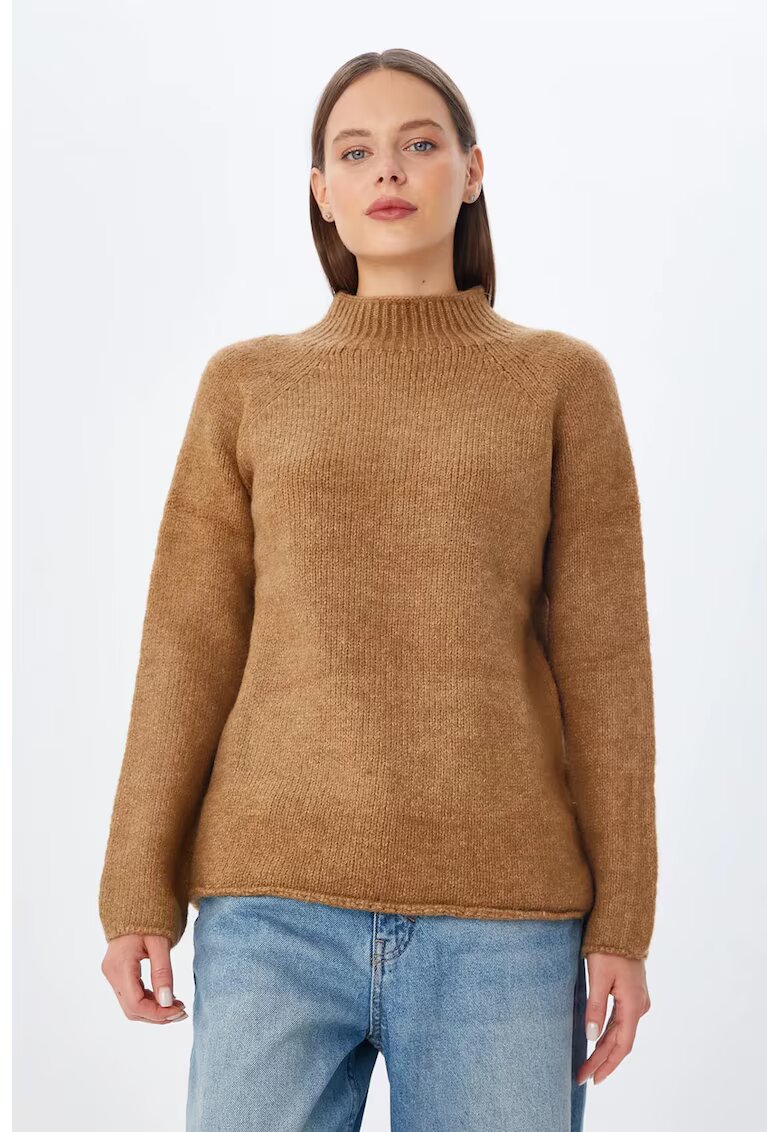 Mixray Pulover dama - Tricot - Bej natural -