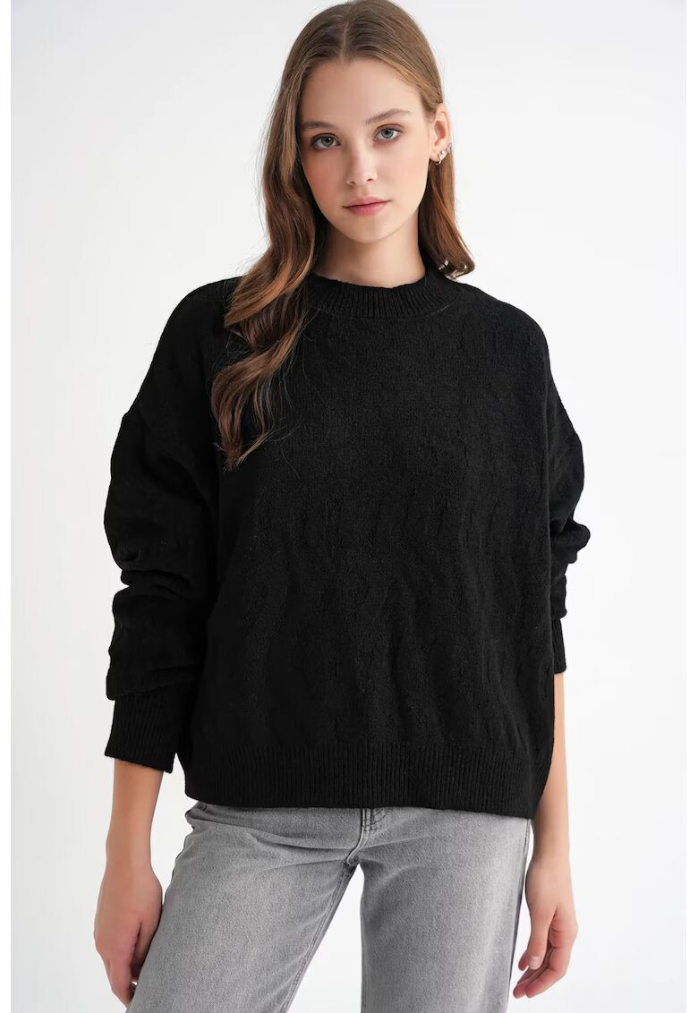 Mixray Pulover dama - Tricot - Negru -