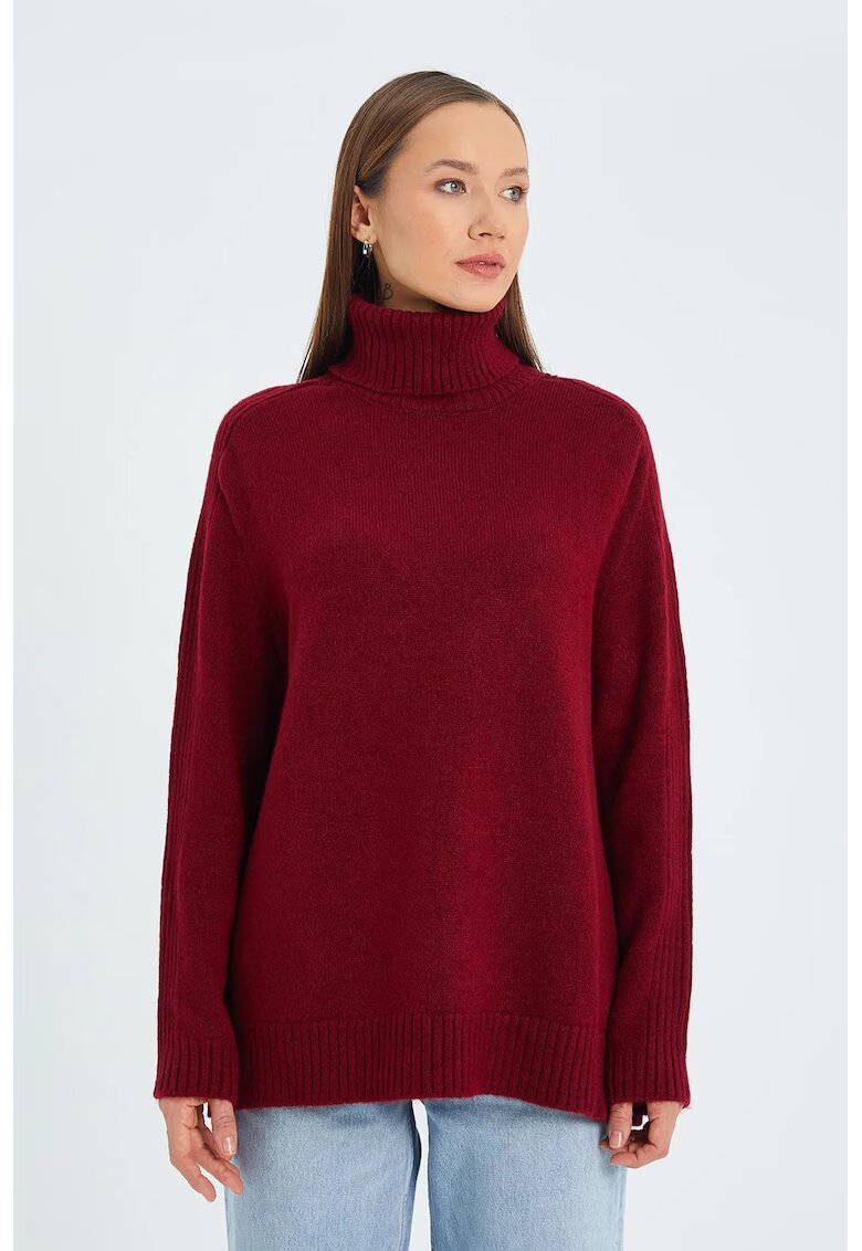Mixray Pulover dama - Tricot - Visiniu -