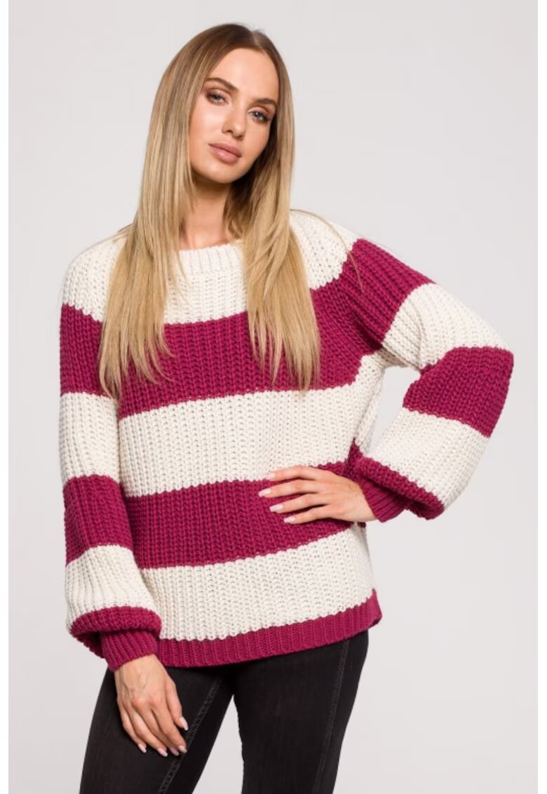 MOE Pulover in dungi - - Raspberry Pink