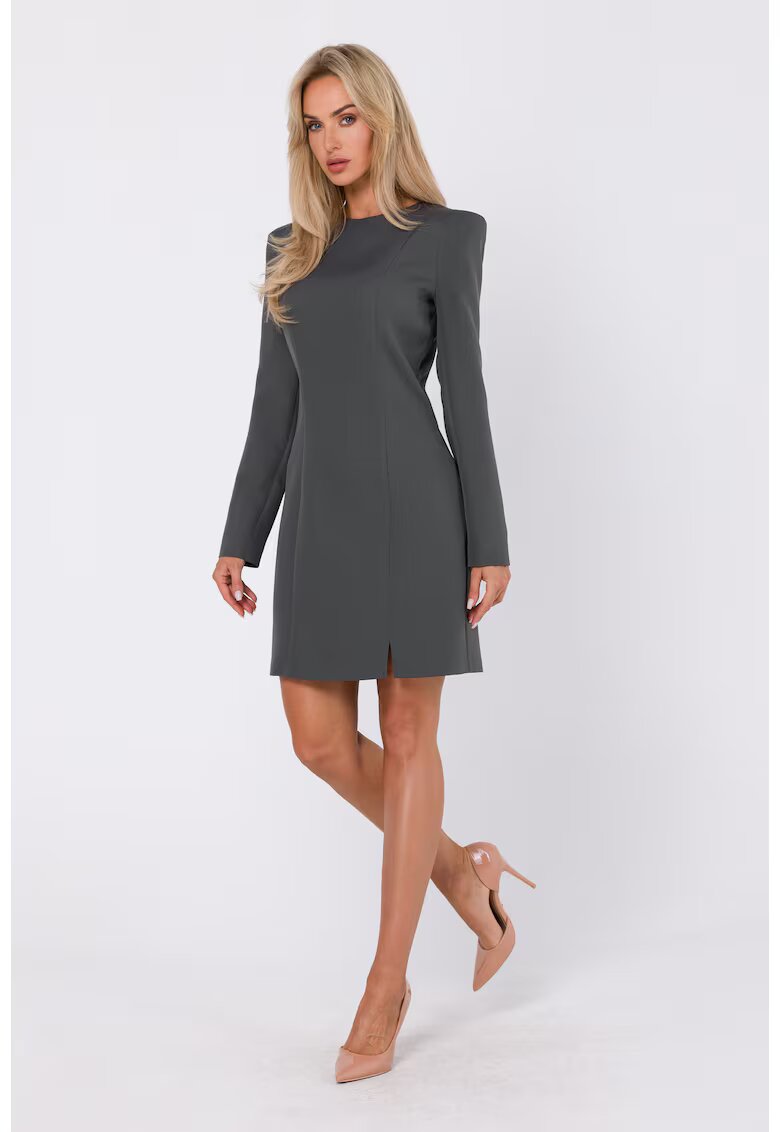MOE Rochie cu cusaturi modelate