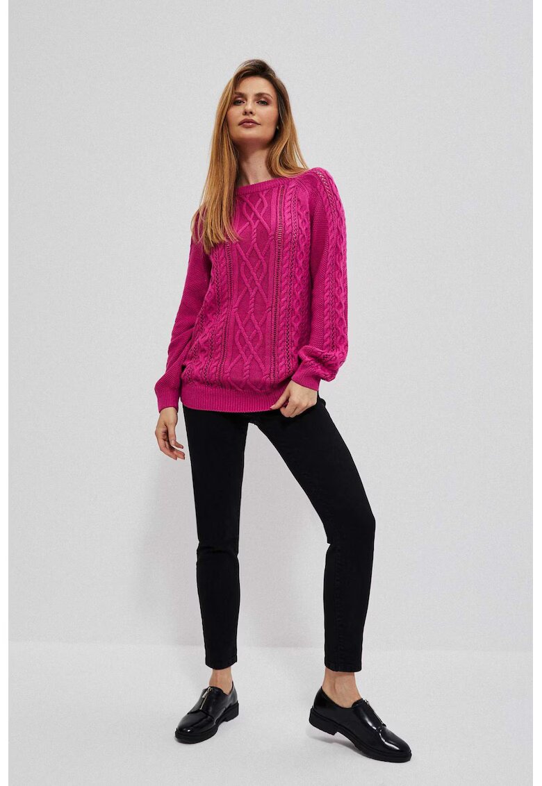MOODO Jeansi skinny cu nasture si fermoar in negru - Negru