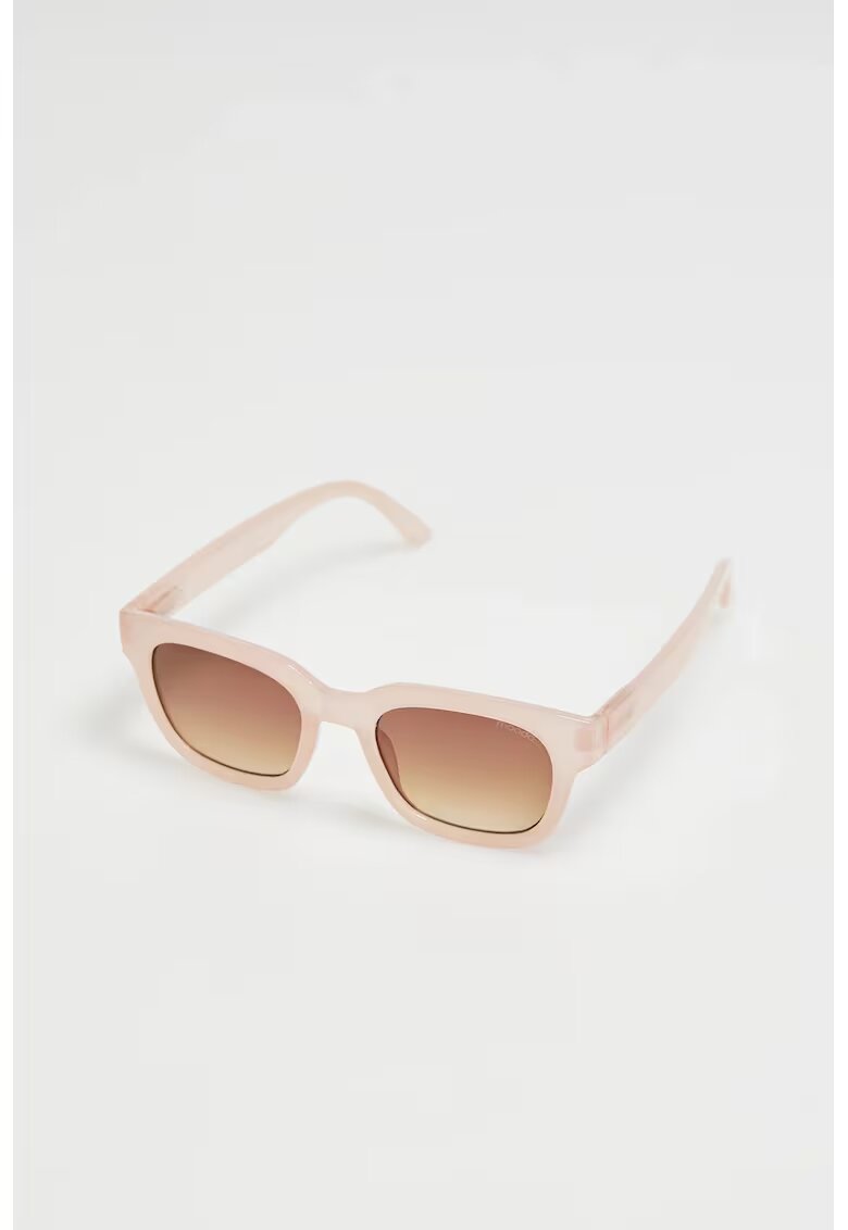 MOODO Ochelari de soare bej - rectangulari - filtru UV 400 -