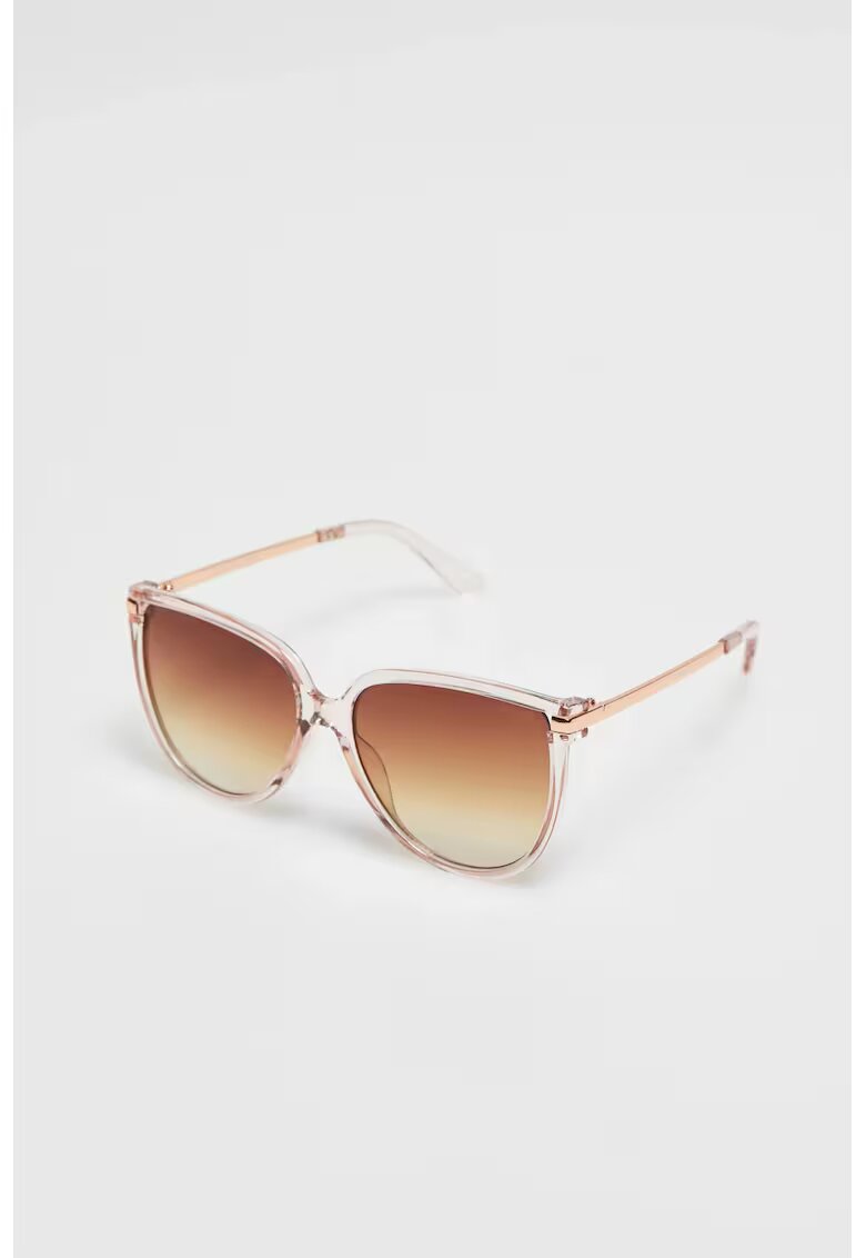 MOODO Ochelari de soare cat-eye - roz -