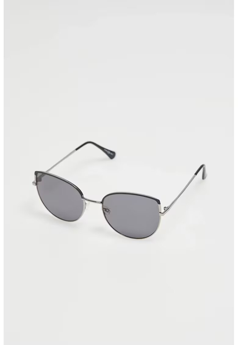MOODO Ochelari de soare cu forma de pisica si cu rame din metal