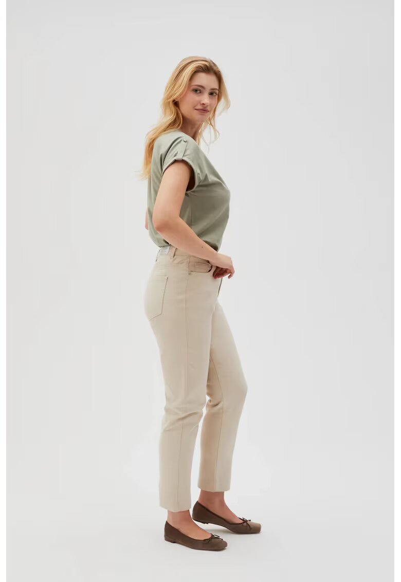 MOODO Pantaloni Bej Casual - Bej