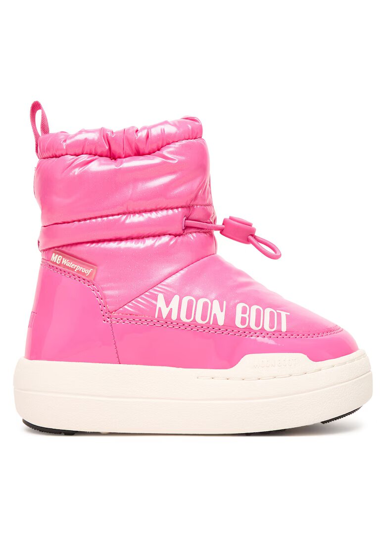 Moon Boot Cizme de zapada roz - piele ecologica - Roz