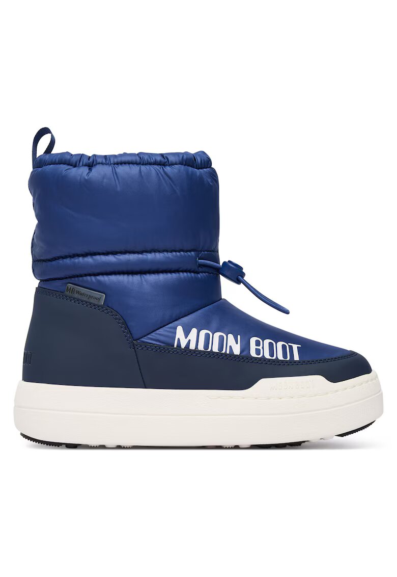 Moon Boot Cizme sport fete piele ecologica - albastru