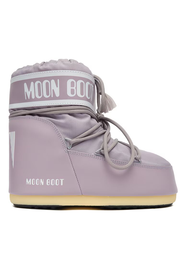 Moon Boot Ghete dama Lilas - piele ecologica - Mov