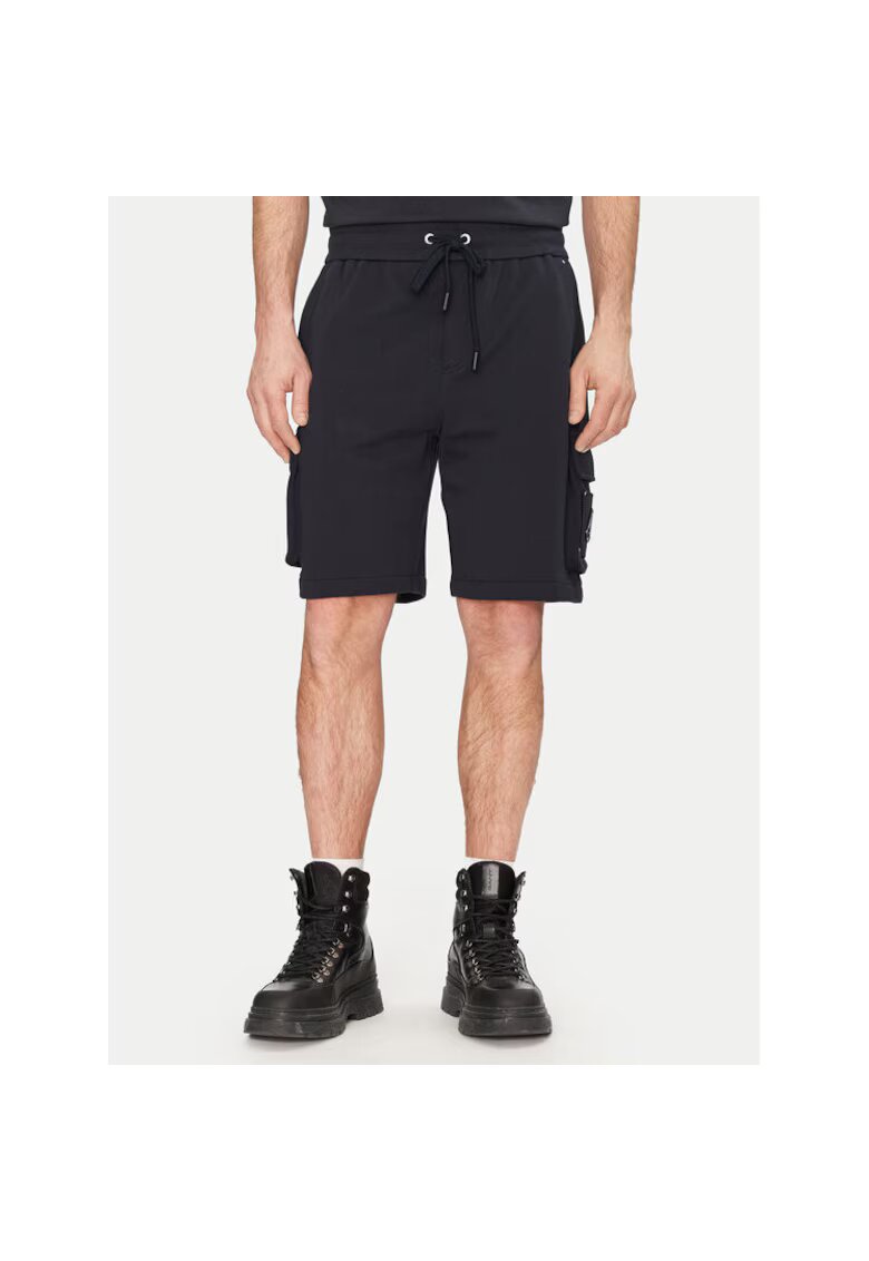 MOOSE KNUCKLES Pantaloni sport barbati bleumarin