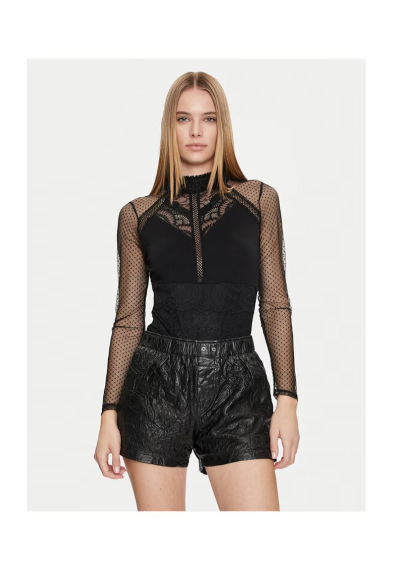 Morgan Body dama - negru - 95% viscoza - 5% elastan