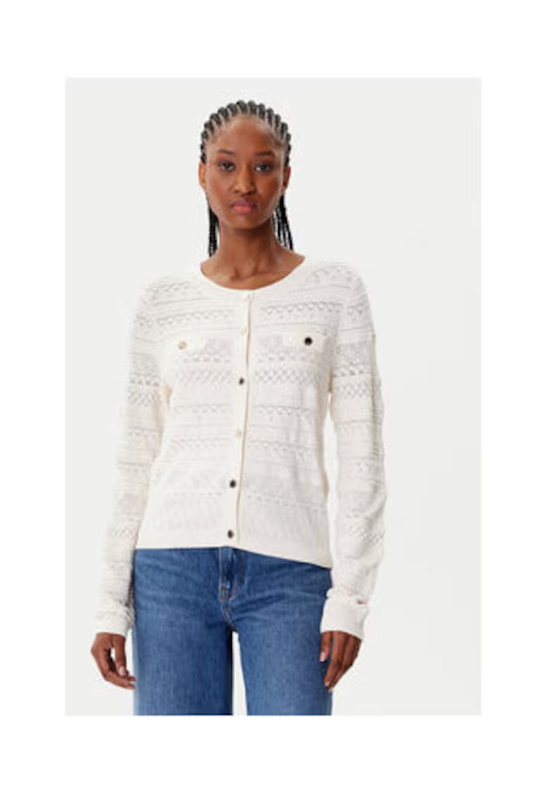Morgan Cardigan de dama - Bej - 70% viscoza - 30% poliamida - Bej