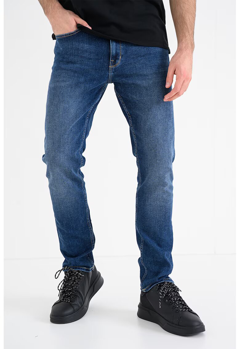 Mustang Blugi slim fit cu talie medie Orlando - Albastru inchis