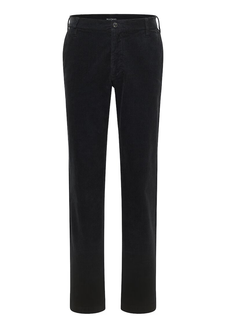 Mustang Pantaloni barbati negru - material elastic