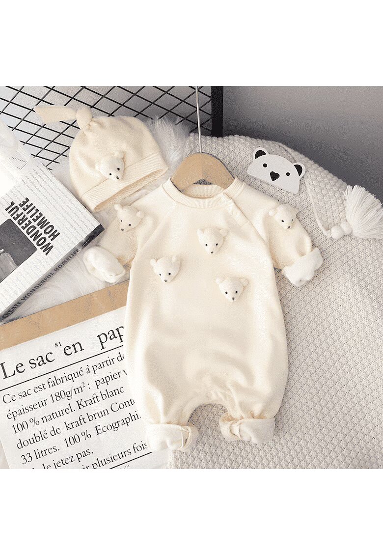 Nannie Salopeta Crem G.Copii Cute Bear