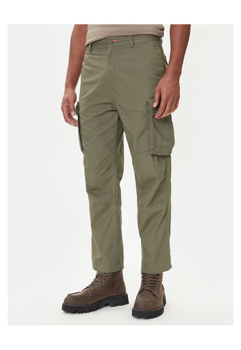 Napapijri Pantaloni barbati - verde - material