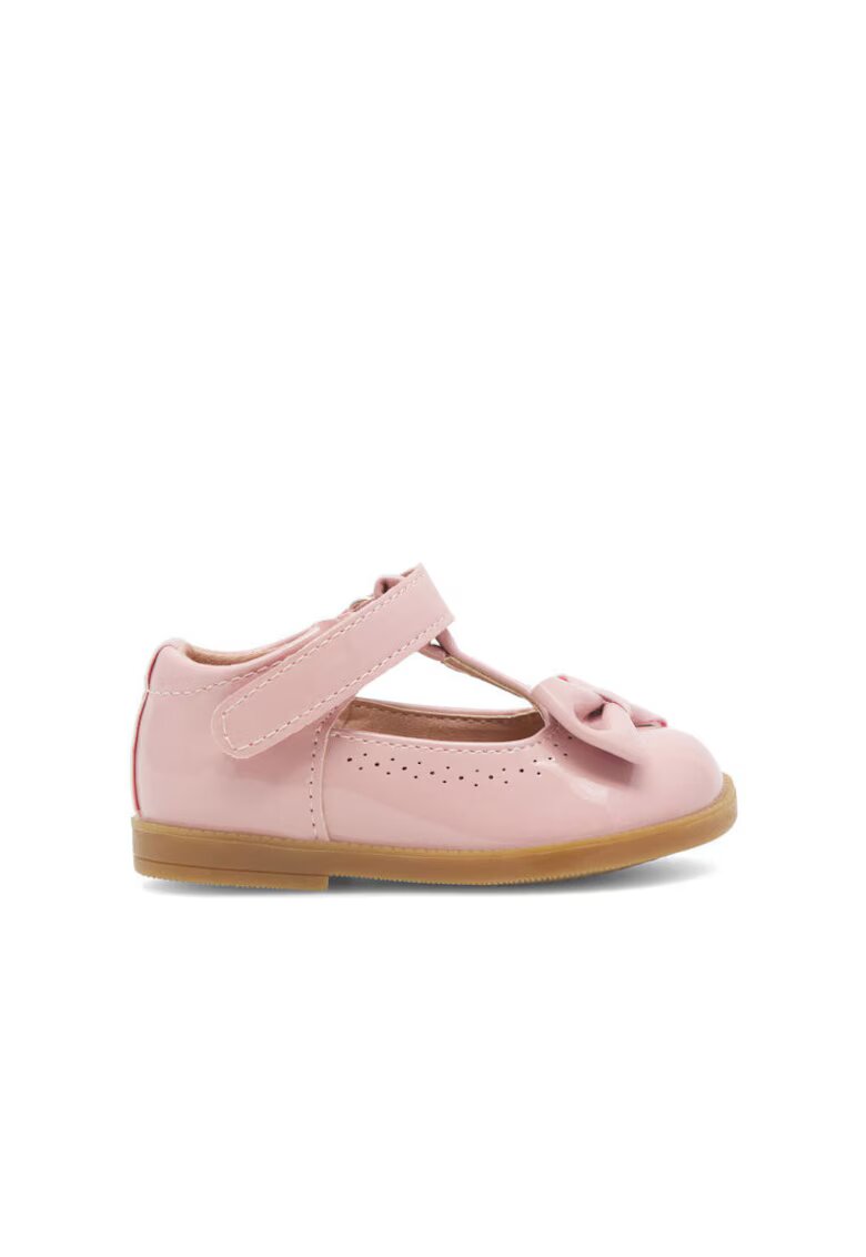Nelli Blu Balerini fete - piele ecologica - roz
