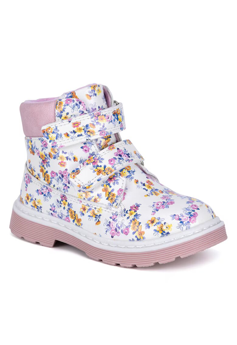 Nelli Blu Ghete copii - CM170106-2 - alb roz floral