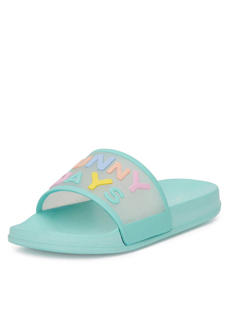 Nelli Blu Papuci fete P4240032K - Verde - Plastic