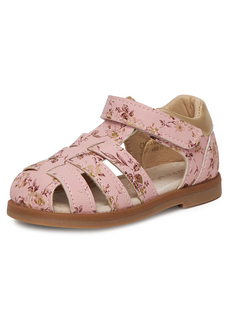 Nelli Blu Sandale copii roz - textil - model CM210618-5