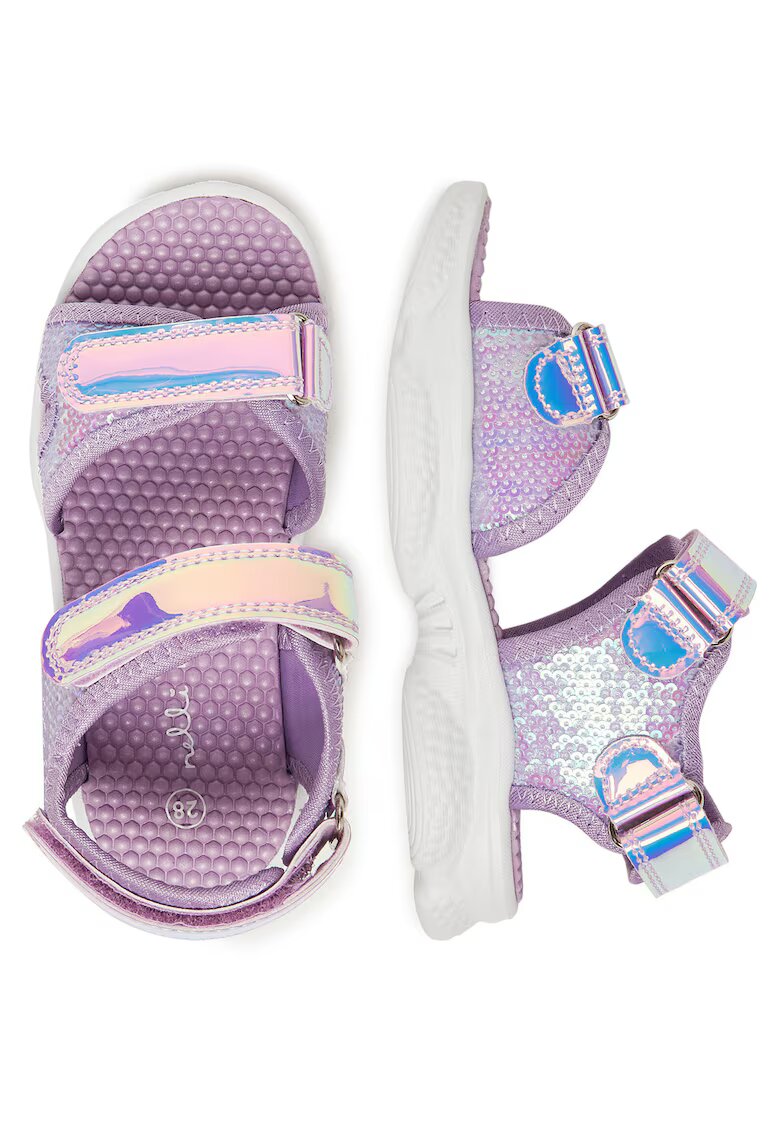 Nelli Blu Sandale copii violet - material sintetic -