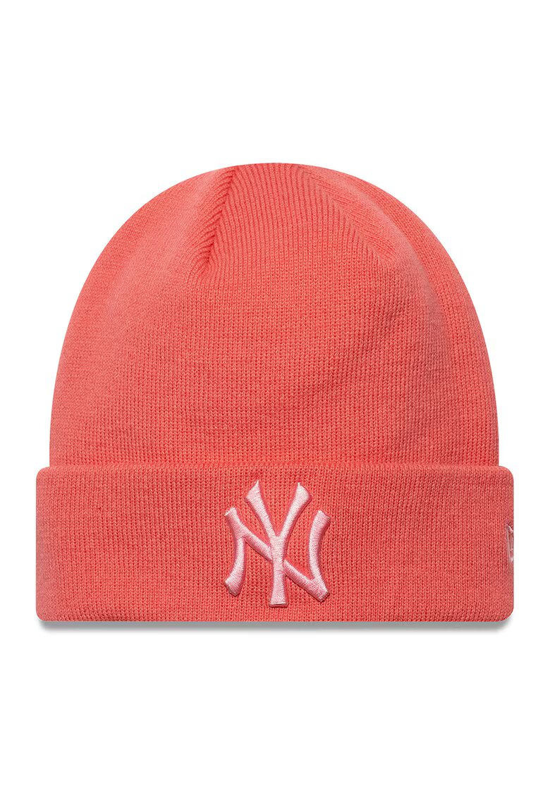 New Era Caciula cu broderie logo - Roz somon