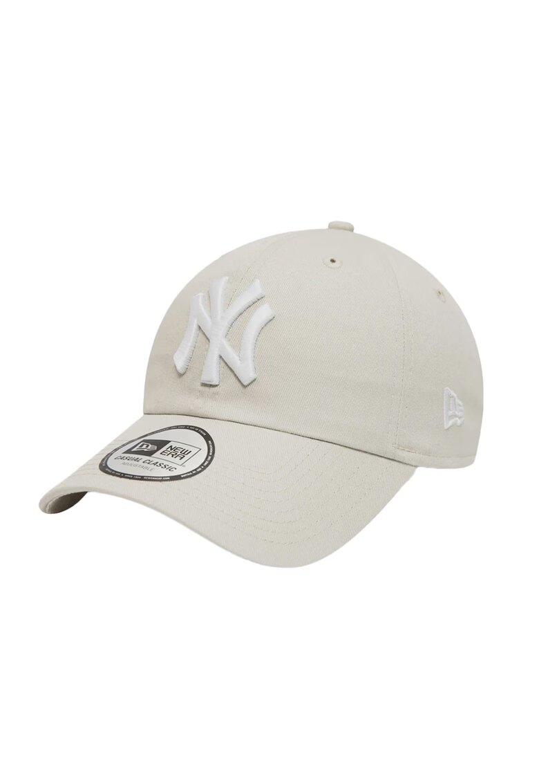 New Era Sapca 9TWENTY NY Yankees - bumbac - bej - reglabila
