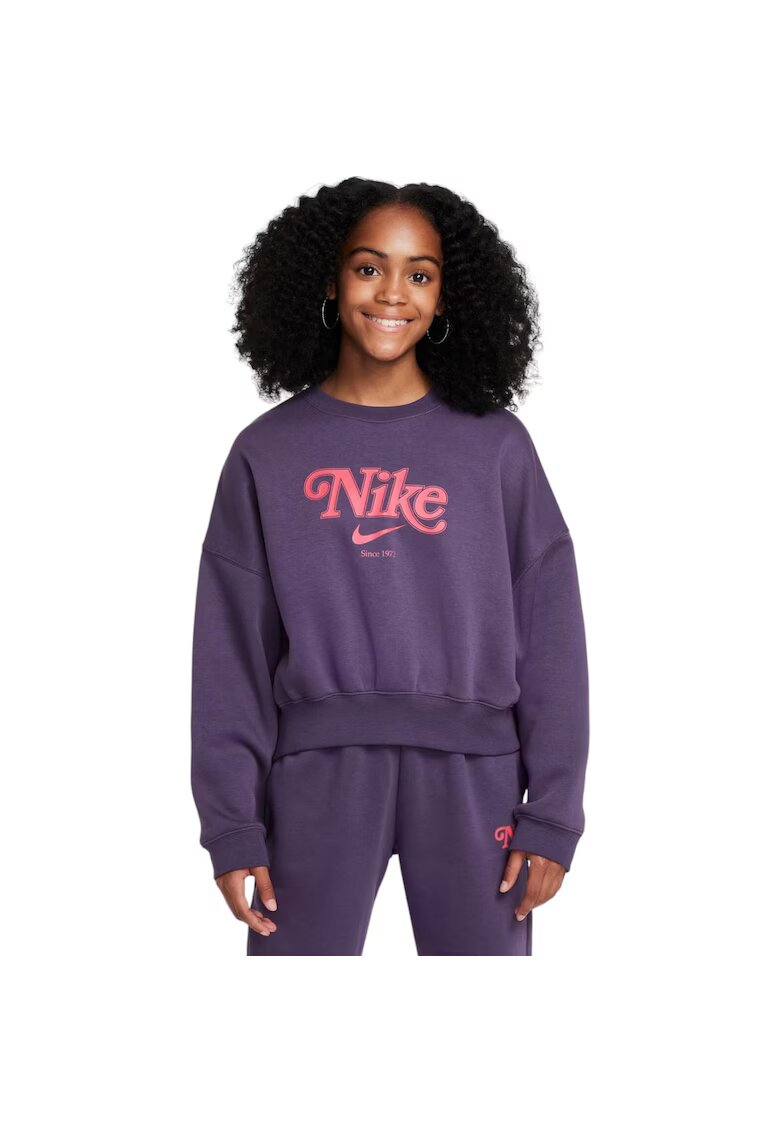 Nike Bluza Trend Fleece Crop 38636 - Violet