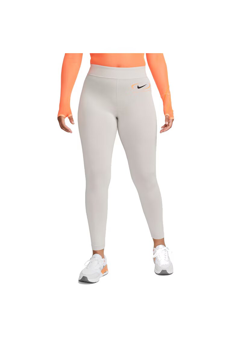 Nike Colanti pentru Femei - w nsw lggng hr prnt swsh - FN7699-012 - Negru - Negru