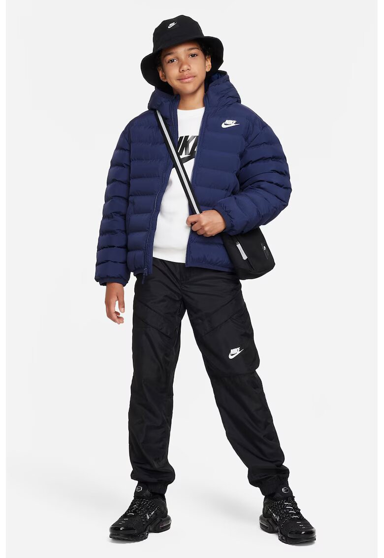 Nike Geaca cu gluga si vatelina - Bleumarin