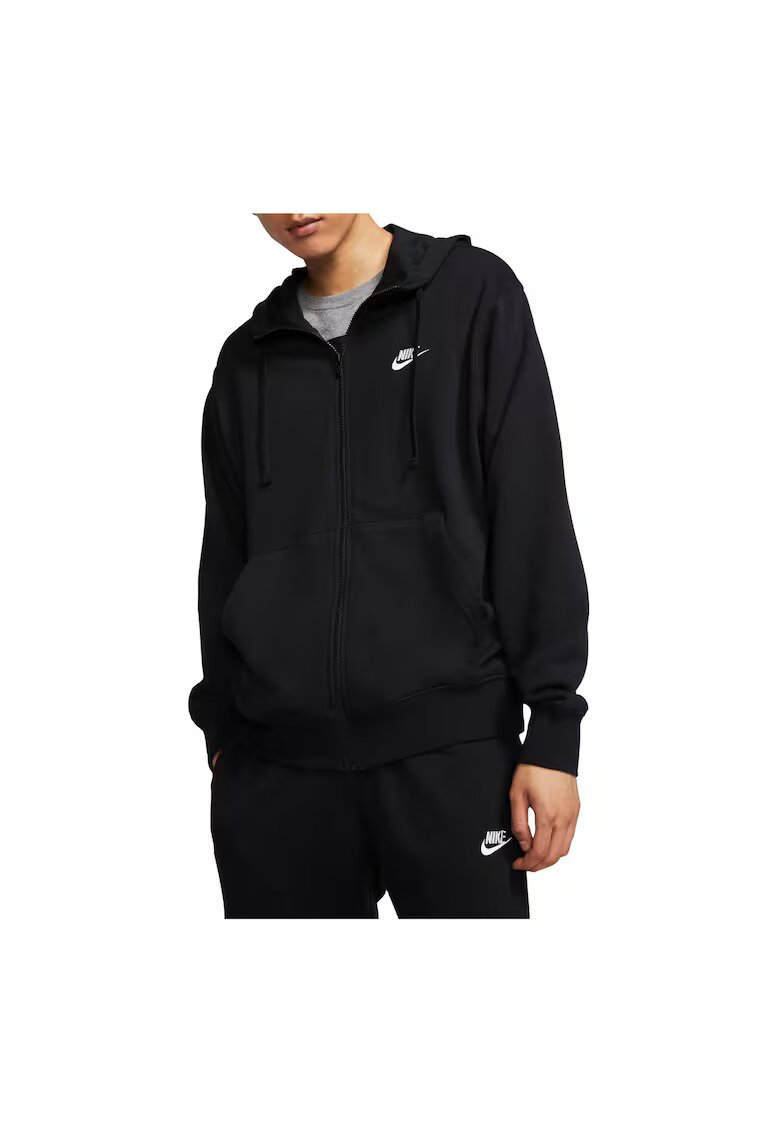 Nike Hanorac Club 5773 - Negru