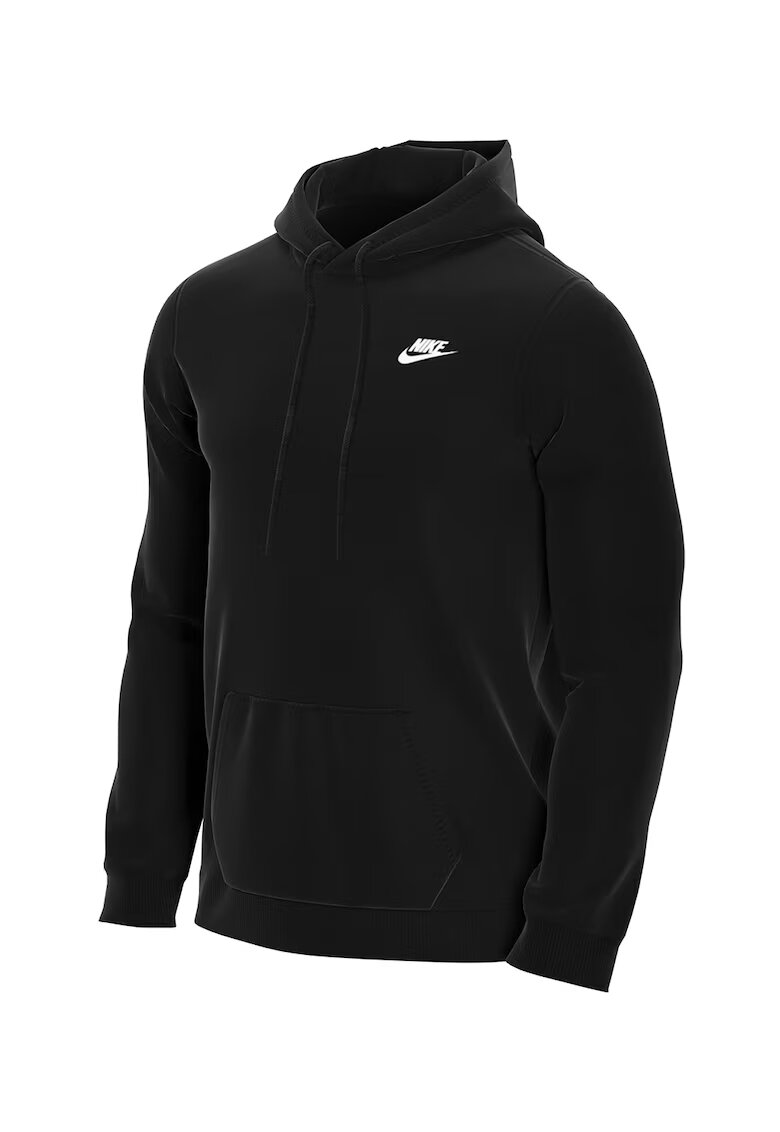 Nike Hanorac cu buzunar kangaroo Sportswear Club - Negru